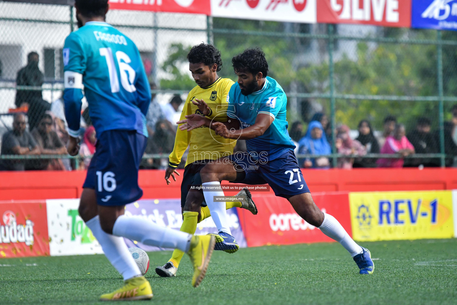 Matchday 21 of Golden Futsal Challenge 2023 on 25 February 2023 in Hulhumale, Male, Maldives