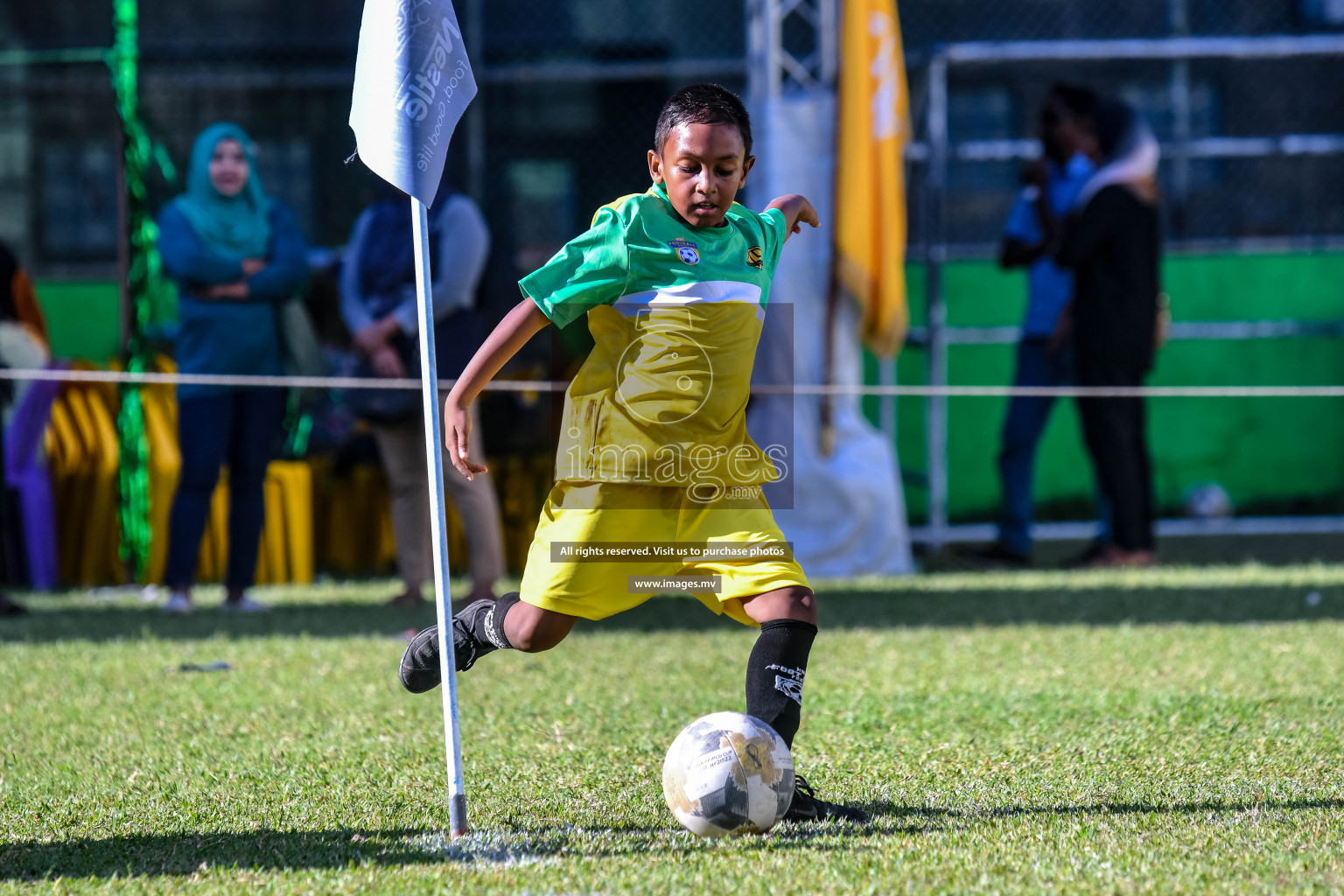 Day 2 of Milo Kids Football Fiesta 2022 was held in Male', Maldives on 20th October 2022. Photos: Nausham Waheed/ images.mv