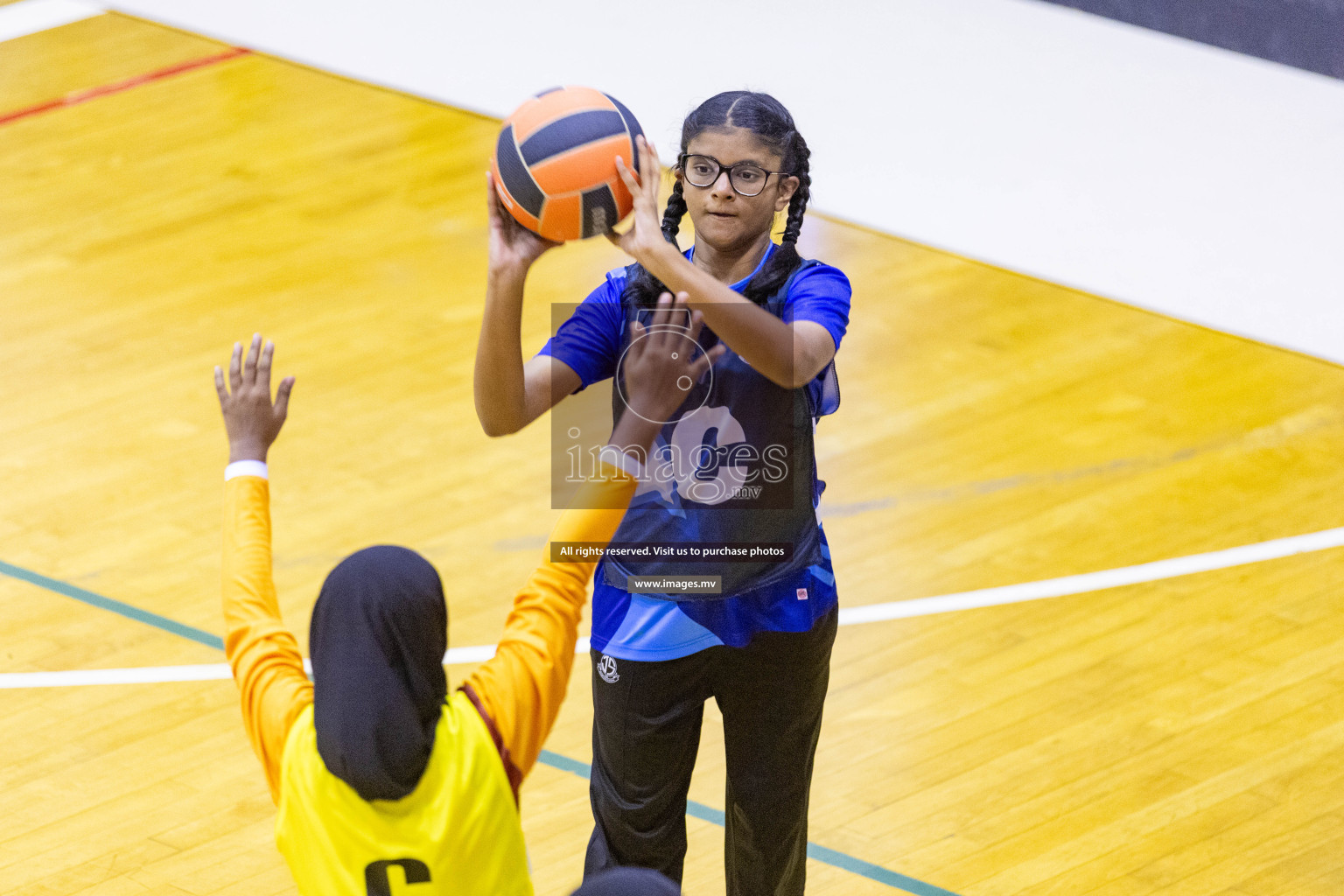 Day4 of 24th Interschool Netball Tournament 2023 was held in Social Center, Male', Maldives on 30th October 2023. Photos: Nausham Waheed / images.mv