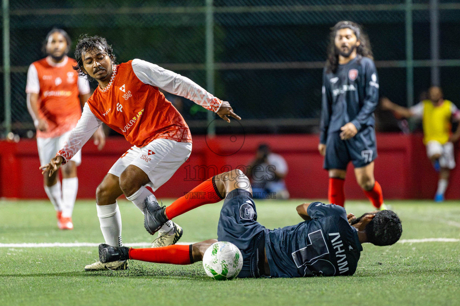 Villa Travels vs Sheesha in Day 9 of Office League 2025 was held on Thursday, 24th April 2025 in Hulhumale', Maldives. Photos: Mohamed Mahfooz Moosa / images.mv