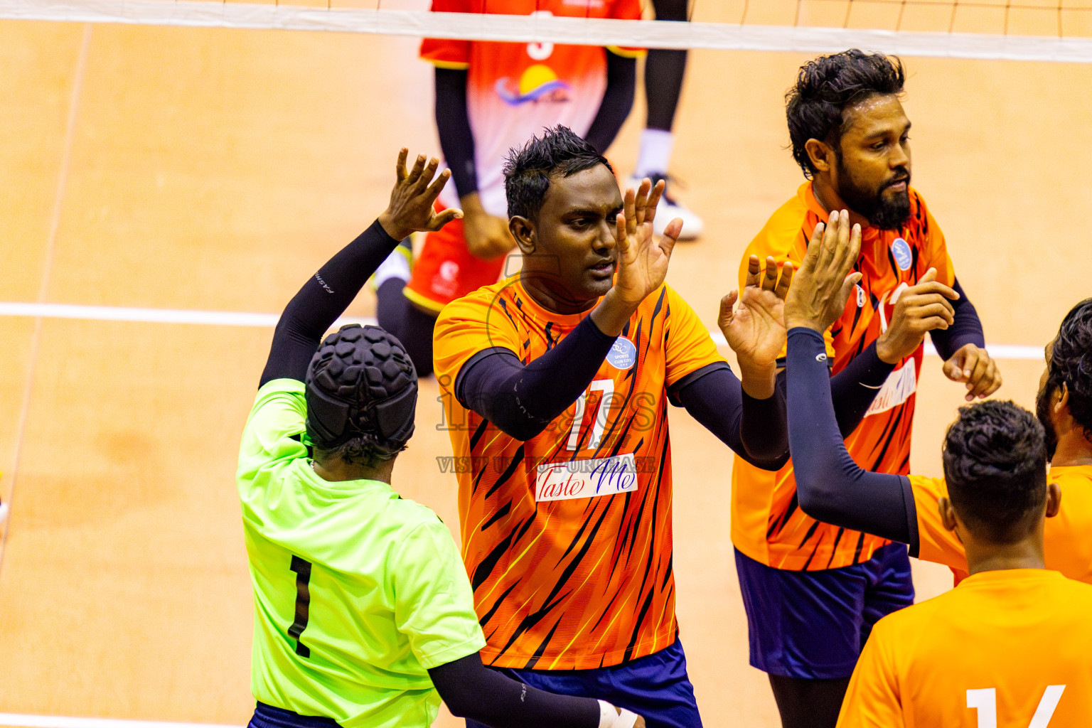 Day 1 of MILO VAM Cup 2024 Men's Division was held in Social Center Indoor Hall on Monday, 28th October 2024. Photos: Nausham Waheed / images.mv