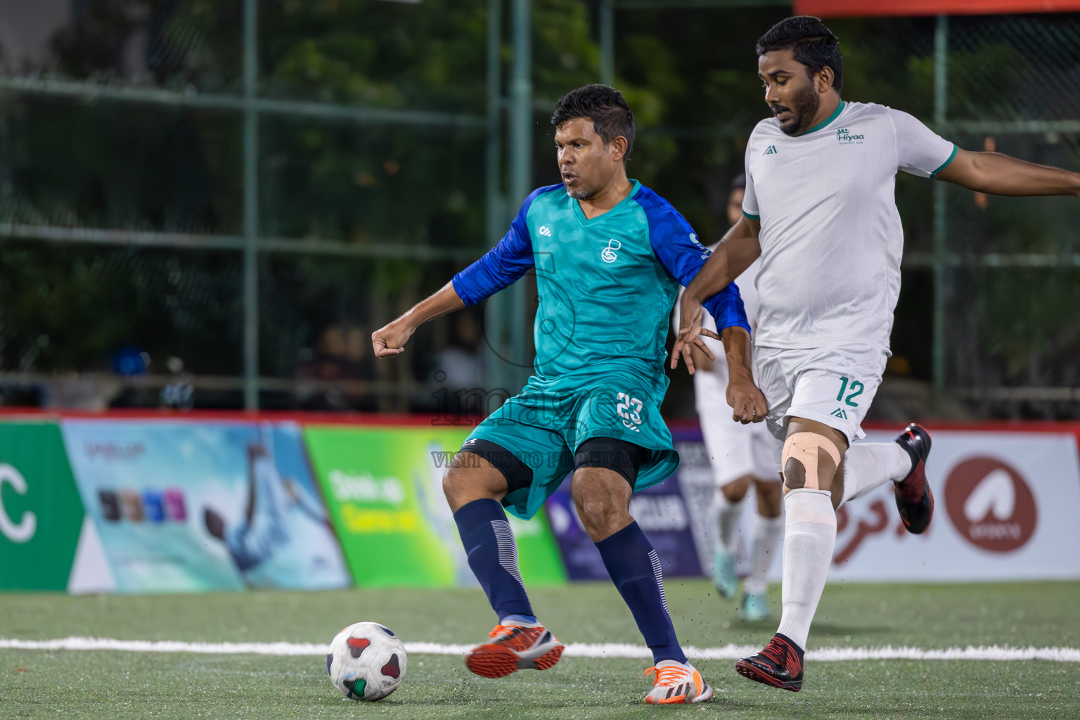 PO SC vs Hiyaa Club in Club Maldives Classic 2024 held in Rehendi Futsal Ground, Hulhumale', Maldives on Tuesday, 10th September 2024.
Photos: Ismail Thoriq / images.mv