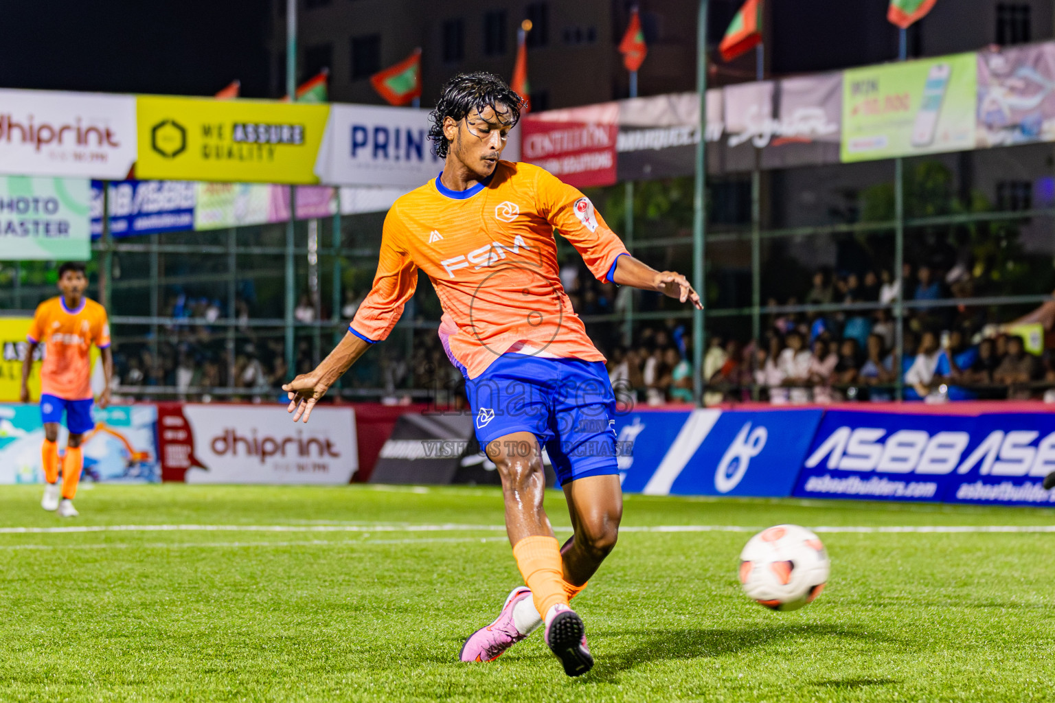FSM vs FENAKA in Day 5 of Club Maldives Cup 2025 was held in Rehendhi Futsal Ground, Hulhumale', Maldives on Friday, 3rd October 2025. Photos: Areef Adam / Images.mv