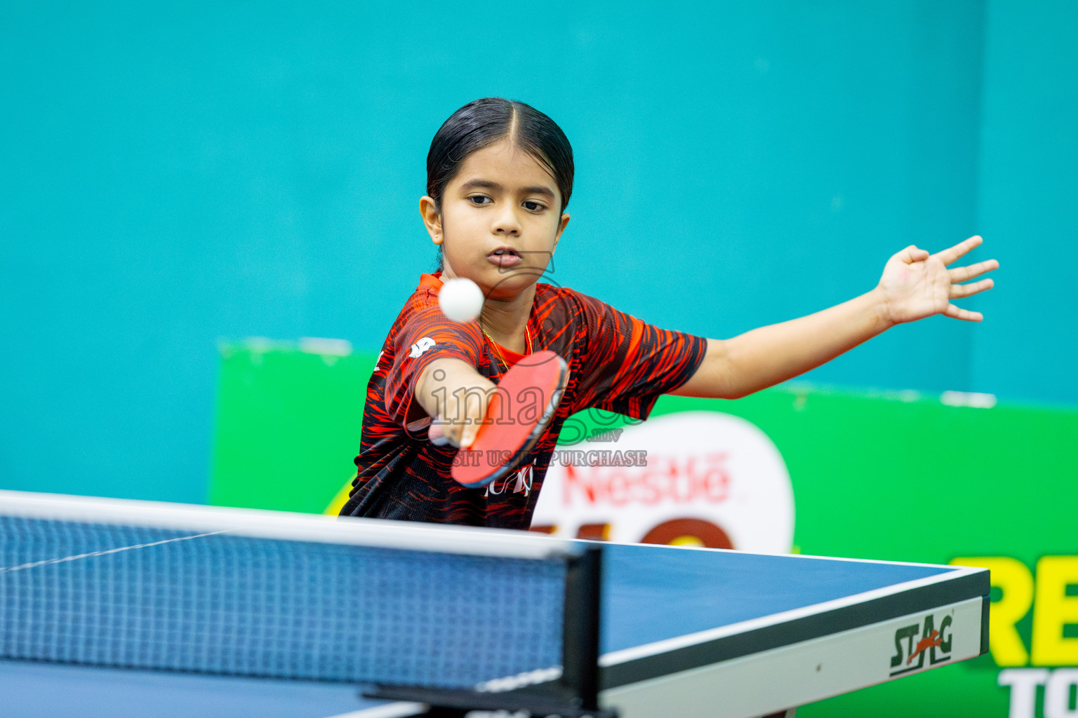 Day 5 of Interschool Table Tennis Tournament 2025 held at Male' TT Hall, Male', Maldives on Monday, 19th May 2025.
Photos By: Ismail Thoriq / images.mv