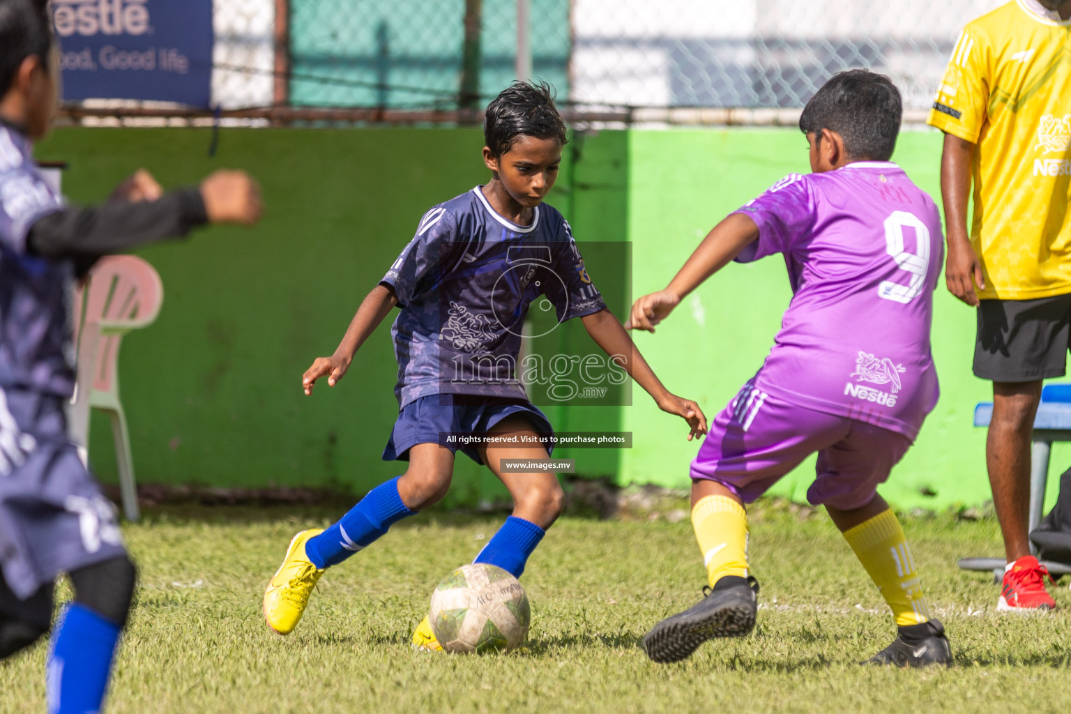 Day 3 of Nestle Kids Football Fiesta, held in Henveyru Football Stadium, Male', Maldives on Friday, 13th October 2023
Photos: Hassan Simah, Ismail Thoriq / images.mv