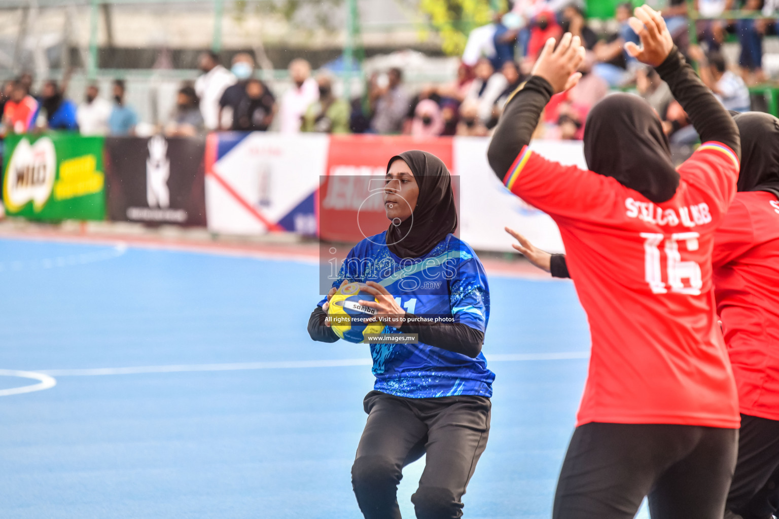 Day 7 of MILO 6th Inter Office Handball Tournament 2022 Photos by Nausham waheed