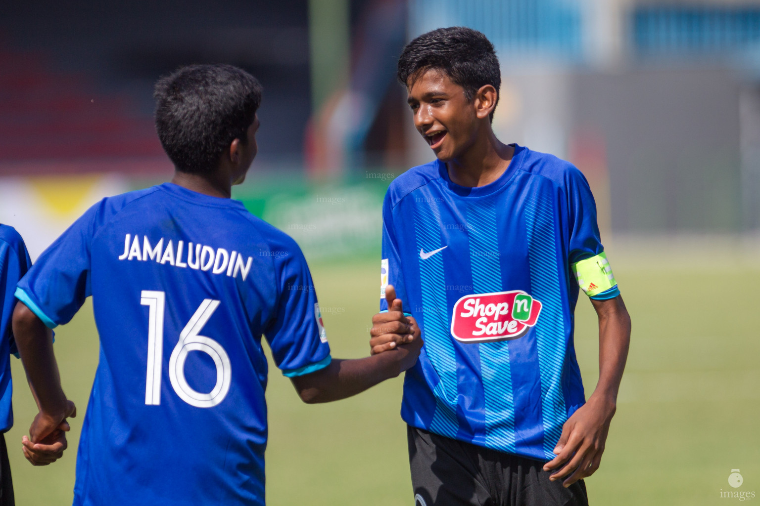 Dhiraagu Under 15 Inter-School Football Tournament 2019 - Huravi vs Jamaludhdhin in Male', Maldives, 25rth 2019 (Images.mv Photo/Suadh Abdul Sattar)