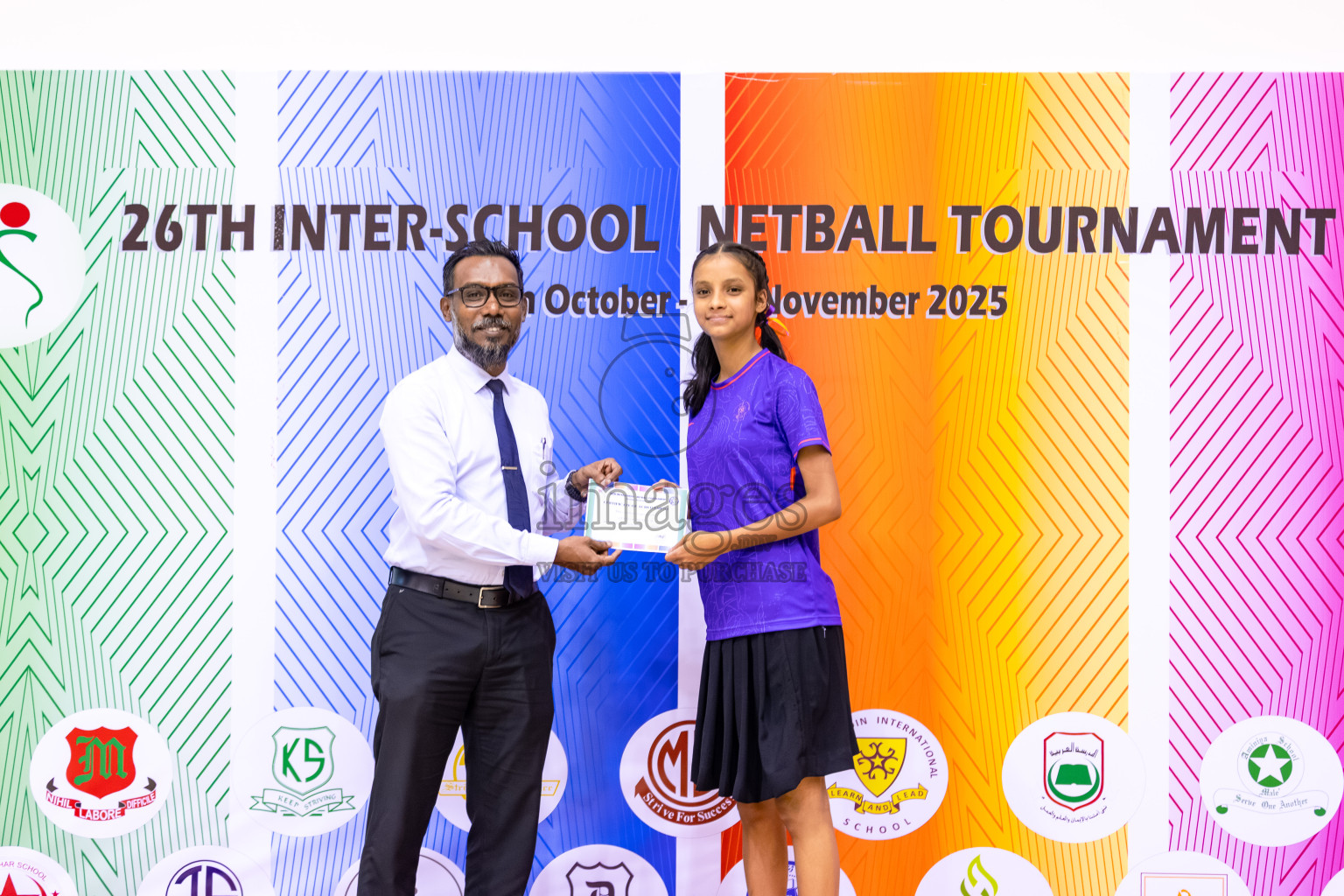 Day 15 of 26th Inter-School Netball Tournament 2025 was held in Social Center Indoor Hall on Wednesday, 5th November 2025. Photos: Mohamed Mahfooz Moosa, Raaif Yoosuf / images.mv