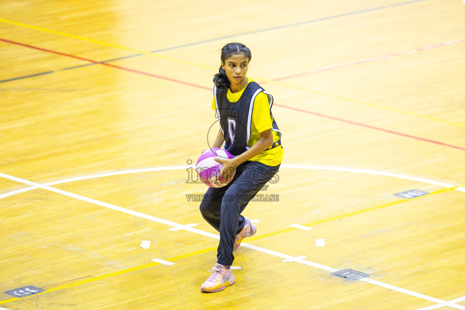 KYRC vs Xenith SC in Day 6 of 24th Milo Netball Association Championship held in Social Center at Male', Maldives on Saturday, 6th September 2025. Photos: Yasna Ahmed / images.mv
