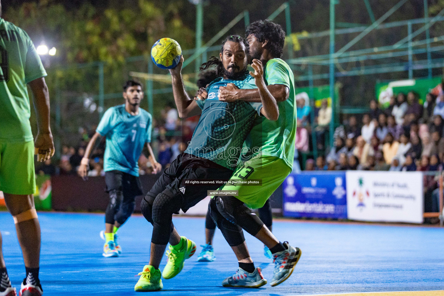 1st Division Final of 7th Inter-Office/Company Handball Tournament 2023, held in Handball ground, Male', Maldives on Monday, 24th October 2023 Photos: Nausham Waheed/ Images.mv