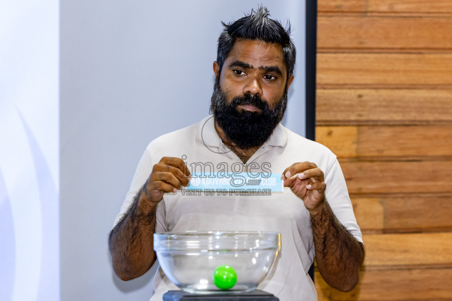 Draw Ceremony of Club Maldives 2024 held in Hulhumale', Maldives on Wednesday, 28th August 2024. Photos: Nausham Waheed / images.mv