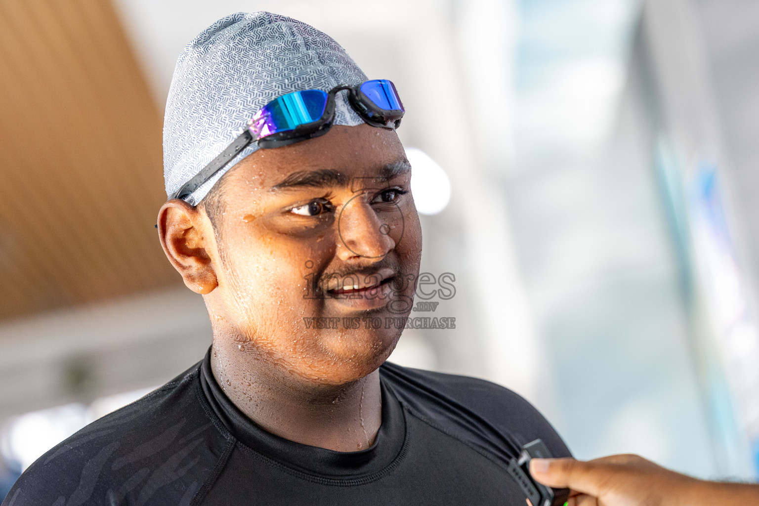 Day 4 of 20th Inter-school Swimming Competition 2024 held in Hulhumale', Maldives on Tuesday, 15th October 2024. Photos: Ismail Thoriq / images.mv