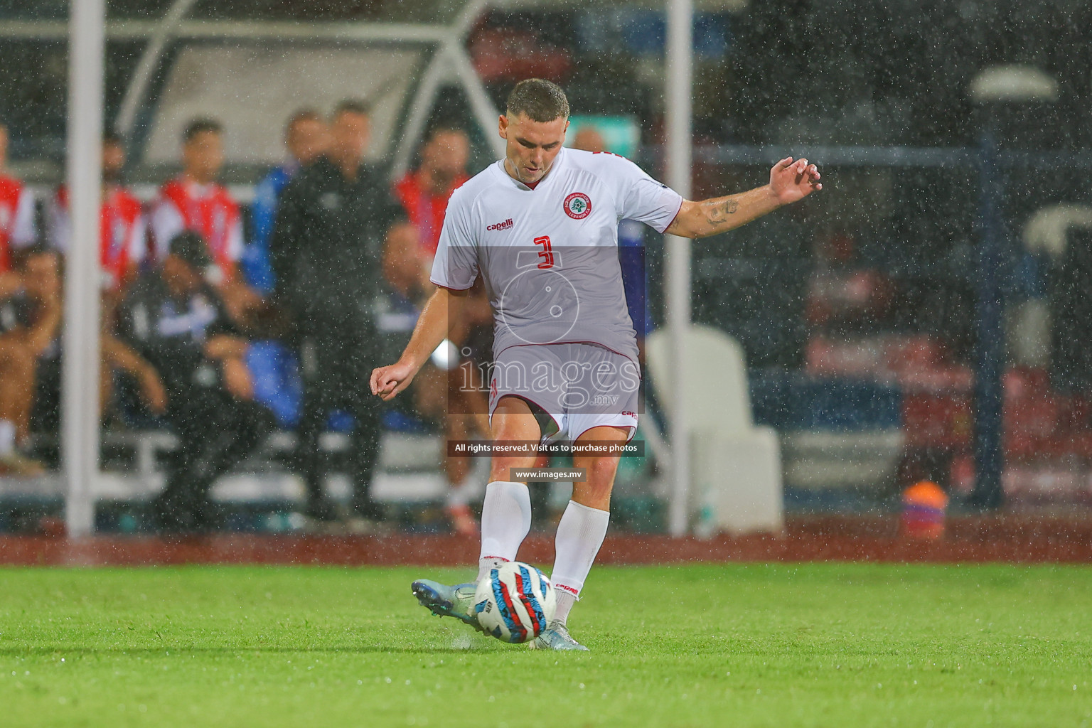 Bhutan vs Lebanon in SAFF Championship 2023 held in Sree Kanteerava Stadium, Bengaluru, India, on Sunday, 25th June 2023. Photos: Nausham Waheed, Hassan Simah / images.mv