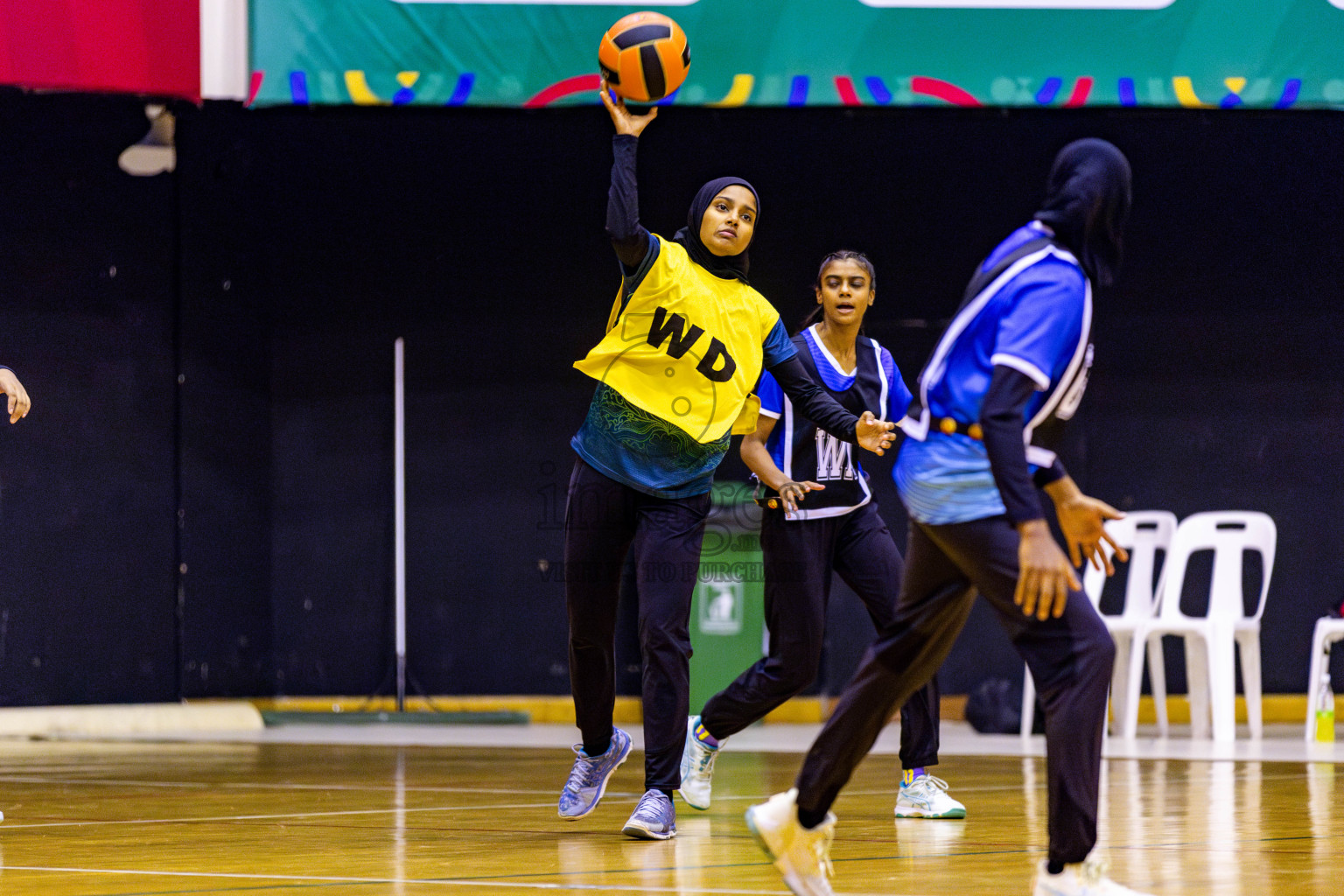 Semi Final of 23rd Netball Association Championship was held in Social Canter at Male', Maldives on Saturday, 4th May 2024. Photos: Nausham Waheed / images.mv