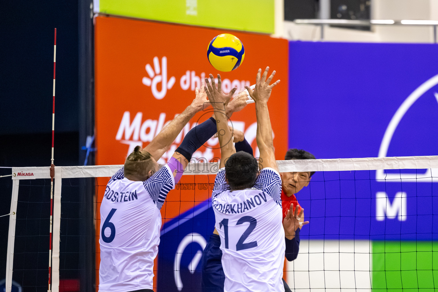 Final of CAVA Champions League 2025 held in Male', Maldives on Wednesday, 23th July 2025 at Social Center Indoor Hall 
Photos By: Mohamed Mahfooz Moosa / images.mv