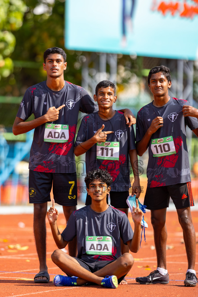 Day 3 of 12th Milo Association Championships was held in Ekuveni Track at Male', Maldives on Saturday, 26th April 2025. Photos: Ismail Thoriq / images.mv