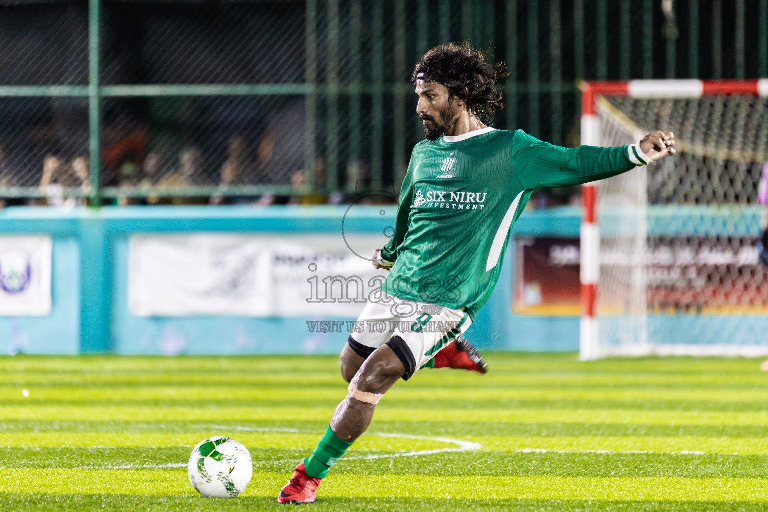 Ifhaams vs Dee Cee Jay SC in Final of Laamehi Dhiggaru Ekuveri Futsal Challenge 2025 was held on Tuesday, 29th July 2025, at Dhiggaru Futsal Ground, Dhiggaru, Maldives Photos: Areef Adam / images.mv