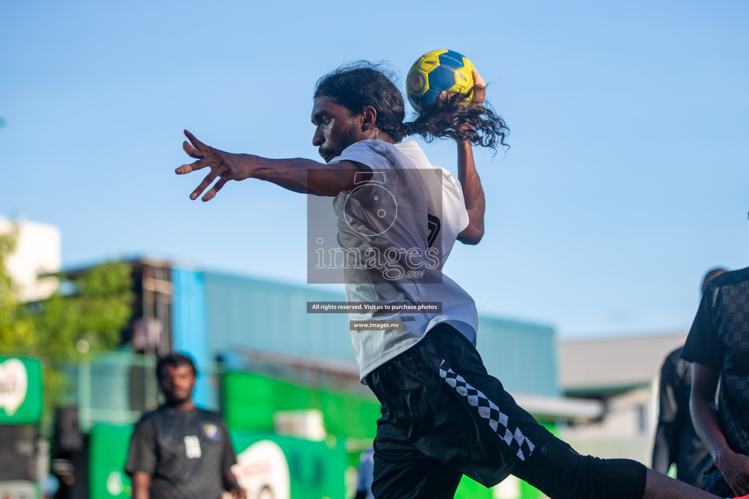 Day 9 of 6th MILO Handball Maldives Championship 2023, held in Handball ground, Male', Maldives on 28th May 2023 Photos: Nausham Waheed/ Images.mv