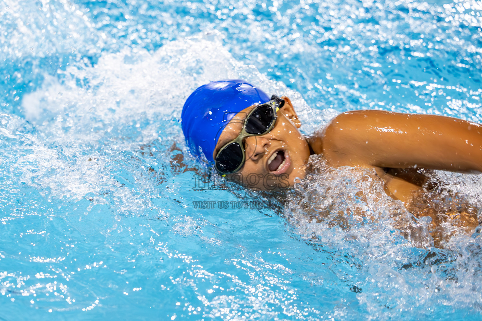 Day 2 of 20th BML Inter-school Swimming Competition 2024 held in Hulhumale', Maldives on Sunday, 13th October 2024. Photos: Ismail Thoriq / images.mv