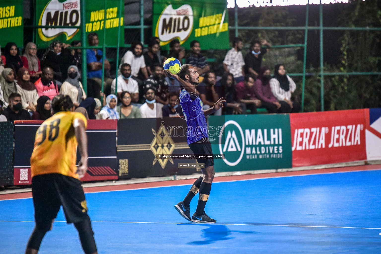 Day 17 of Milo 6th Inter Office Handball Tournament 2022 - Photos by Nausham Waheed