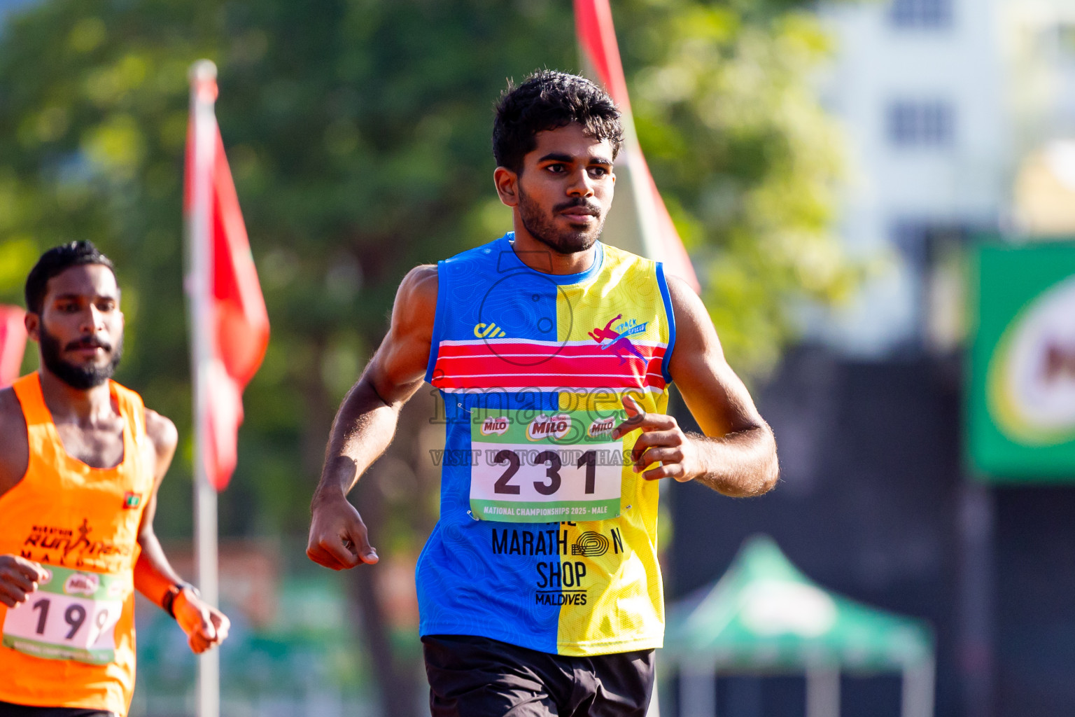 Day 3 of National Athletics Championship 2025 was held at Ekuveni Running Ground in Male', Maldives on Saturday, 16th August 2025. Photos: Nausham Waheed / images.mv