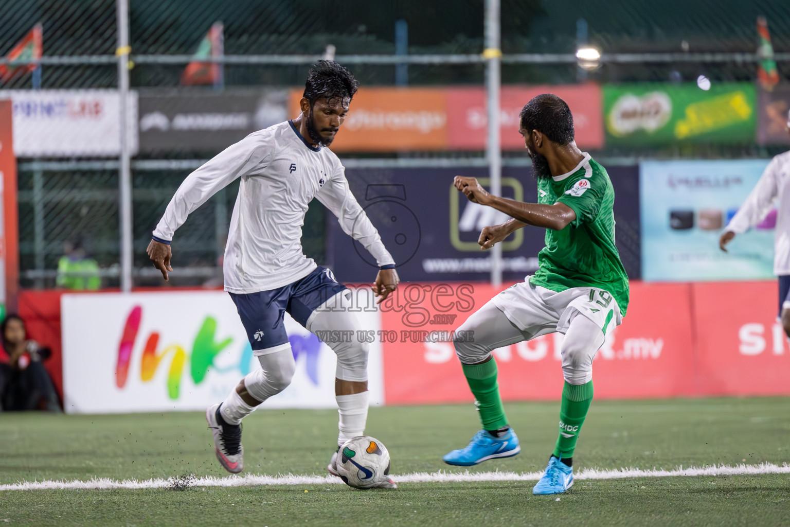 HDC vs MACL in Round of 16 of Club Maldives Cup 2024 held in Rehendi Futsal Ground, Hulhumale', Maldives on Monday, 7th October 2024. Photos: Ismail Thoriq / images.mv