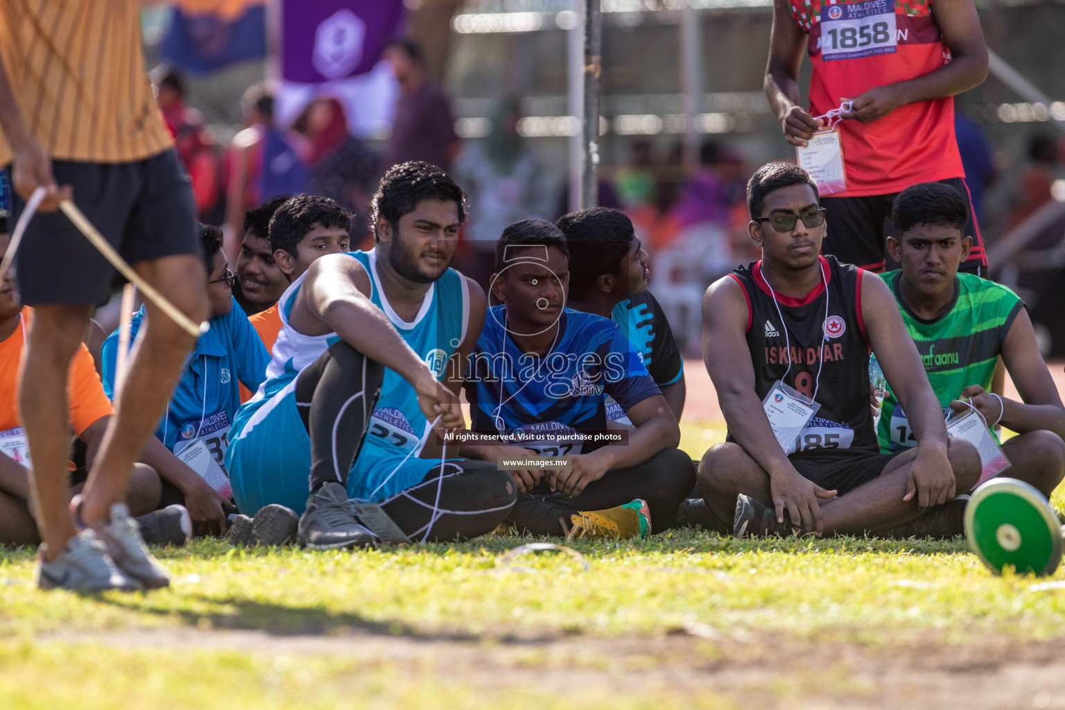 Day 1 of Inter-School Athletics Championship held in Male', Maldives on 22nd May 2022. Photos by: Nausham Waheed / images.mv