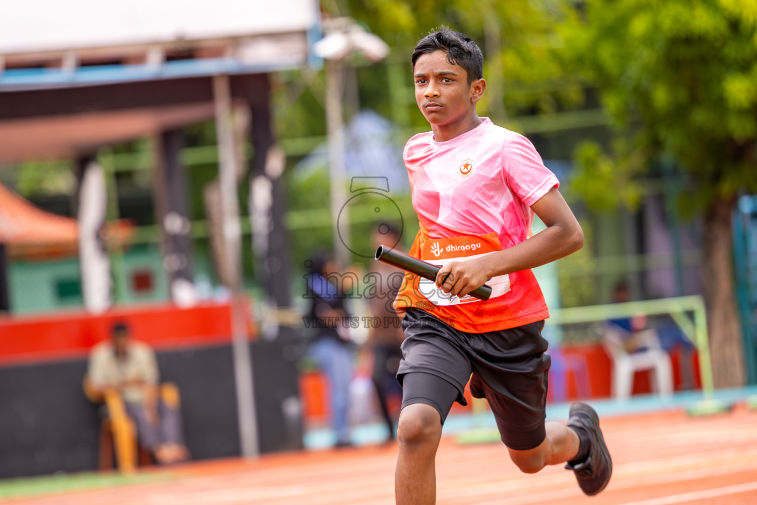 Day 6 of Inter-school Athletics Championship 2025 held in Ekuveni Synthetic Track, Male', Maldives on Sunday, 12th October 2025. Photos by: Ismail Thoriq / Images.mv