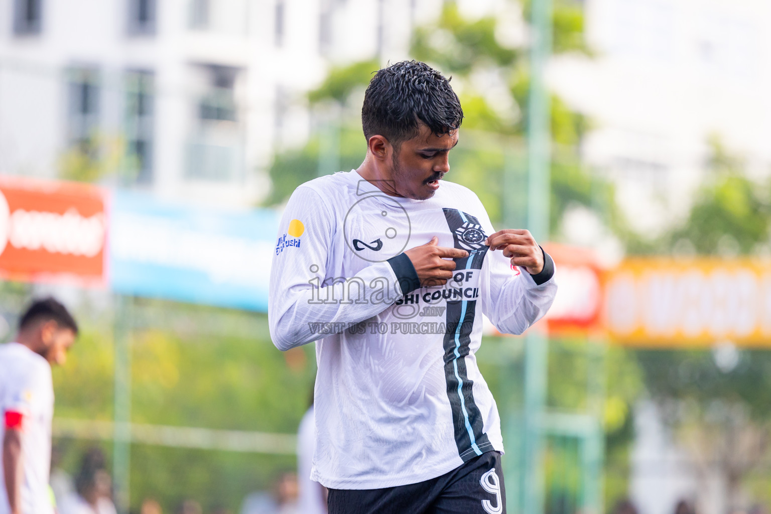 K Dhiffushi vs K Maafushi in Day 15 of Golden Futsal Challenge 2025 was held on Sunday, 19th January 2025, in Hulhumale', Maldives. Photos: Nausham Waheed / images.mv