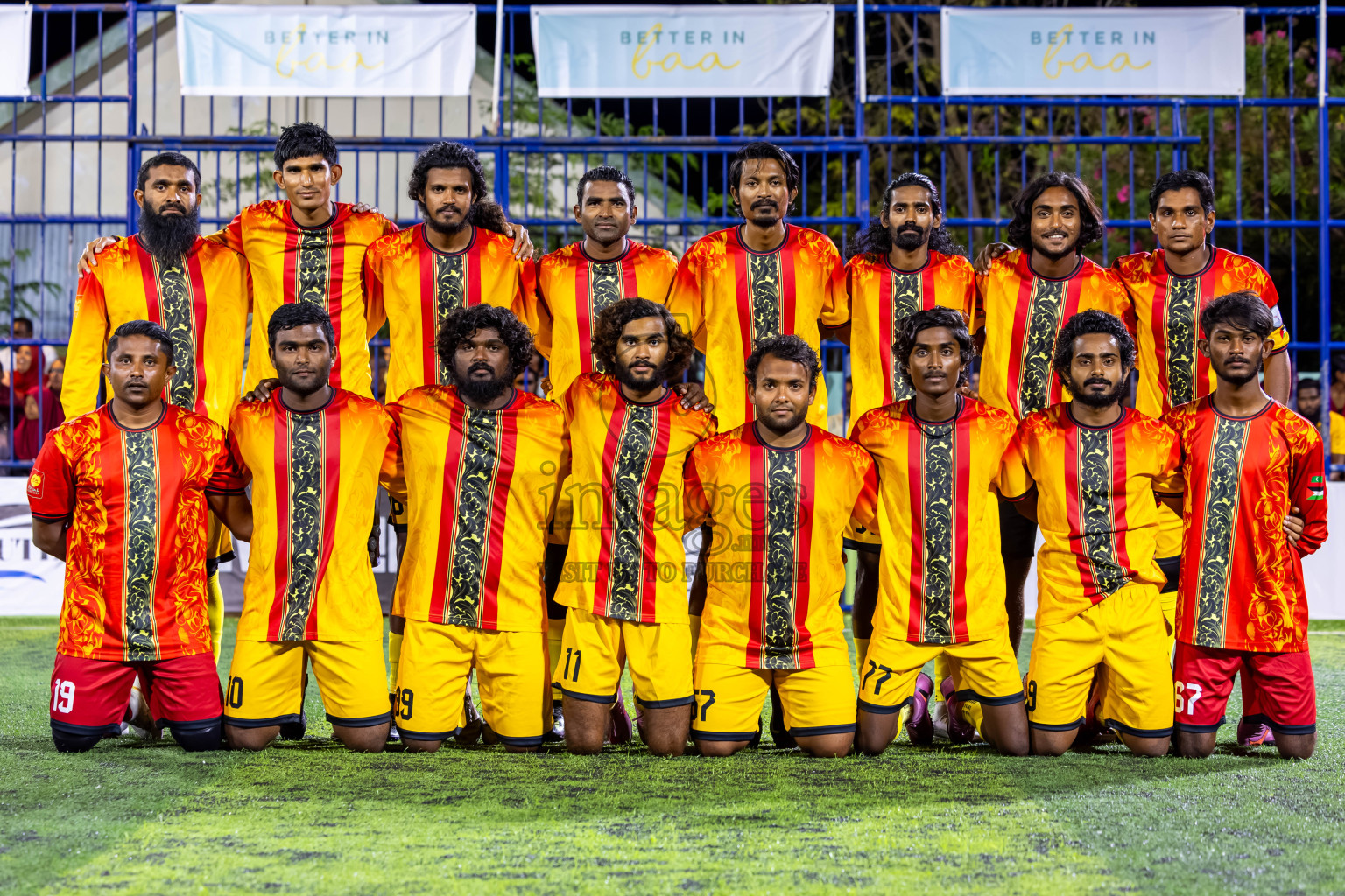 Hithaadhoo vs Thulhaadhoo in Day 5 of Better in Baa Futsal Fiesta 2025 Men's division held in B. Eydhafushi, Maldives on Sunday, 9th November 2025. Photos: Nausham Waheed / images.mv