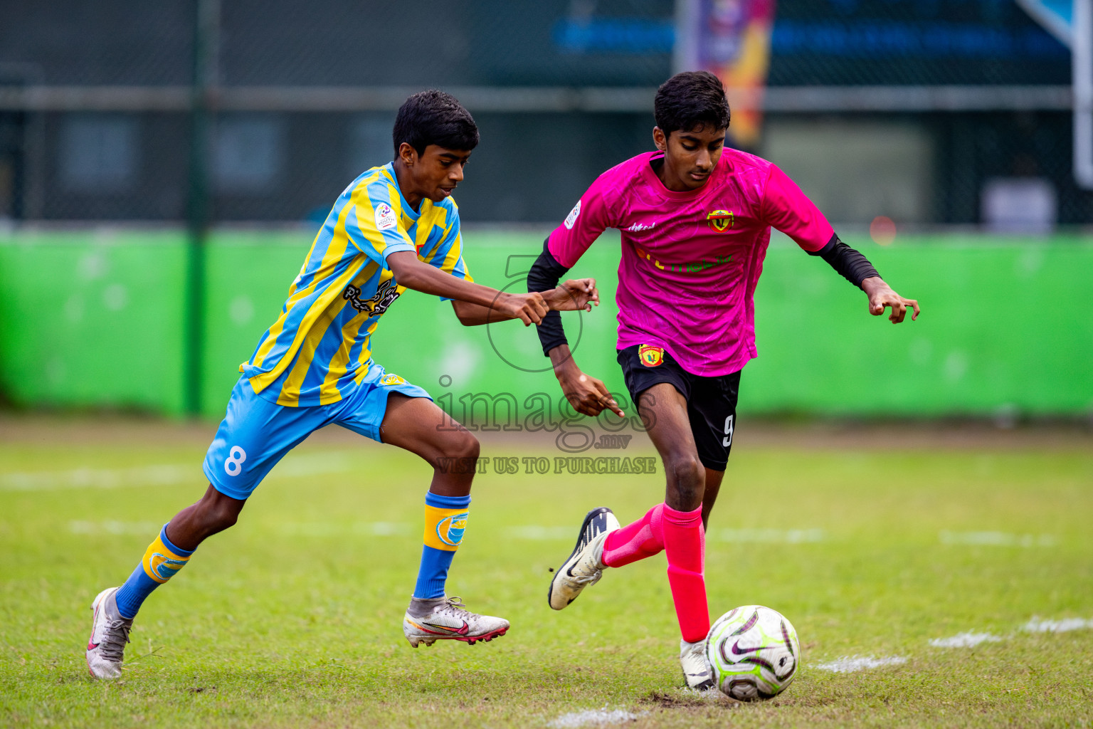 Under 14 United Victory vs Valancia on day 3 of Dhivehi Youth League 2024 held at Henveiru Stadium on Saturday, 23rd November 2024. Photos: Nausham Waheed/ Images.mv