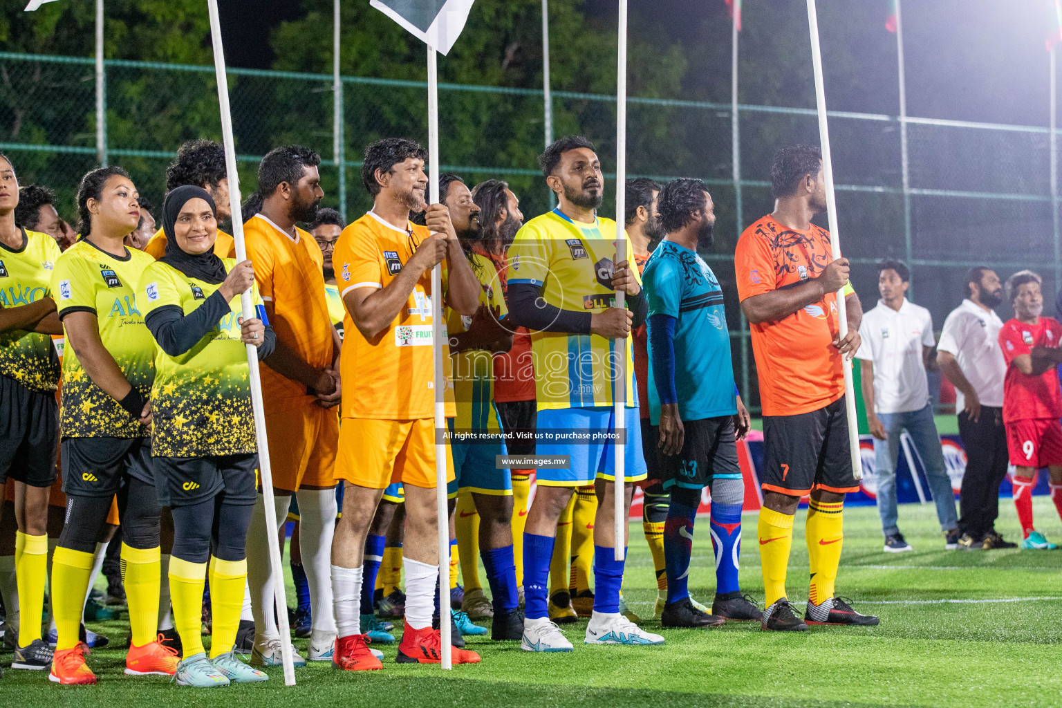 Opening of MFA Futsal Tournament  2023 on 31st March 2023 held in Hulhumale'. Photos: Nausham waheed /images.mv