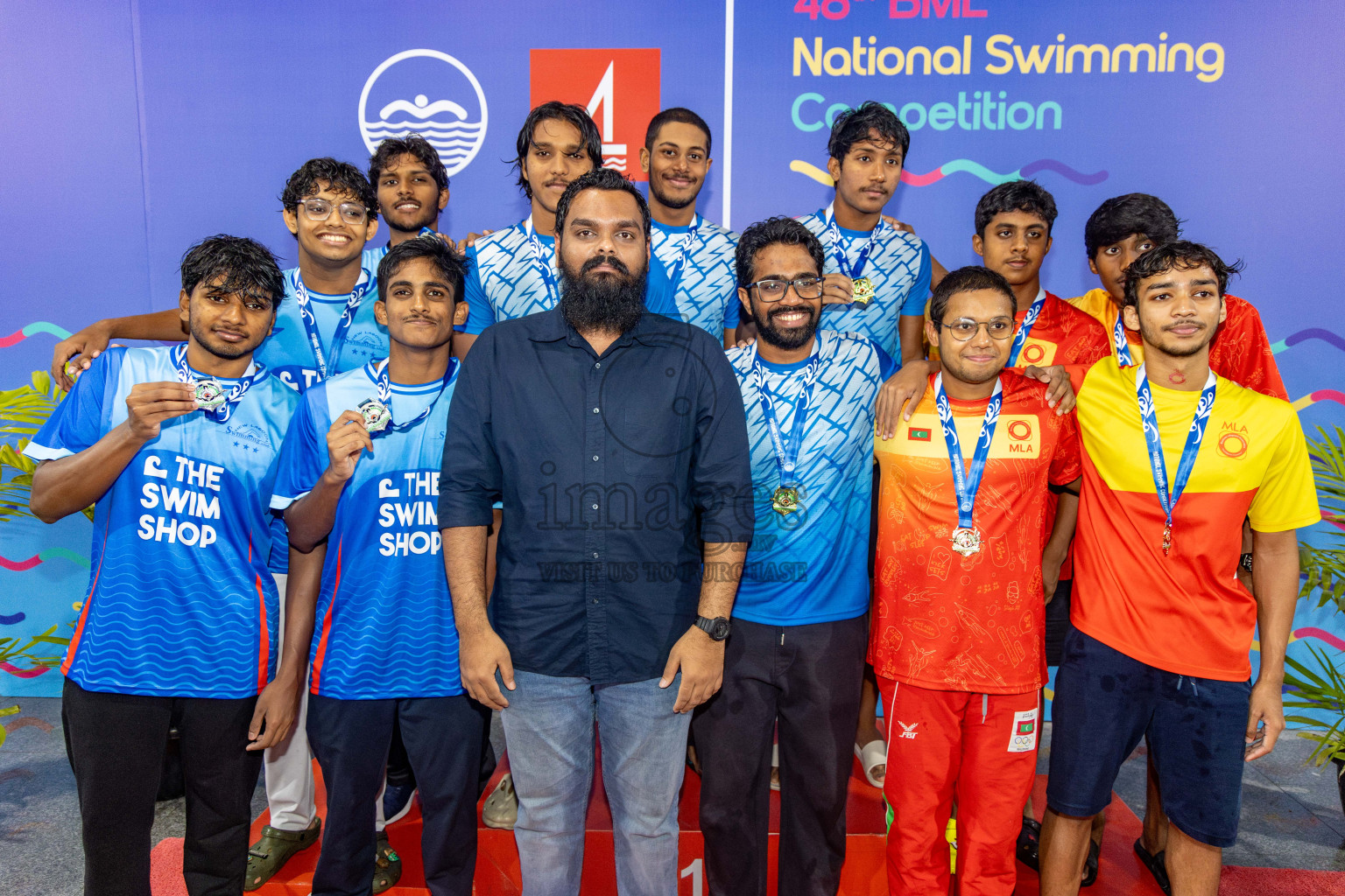 Day 5 of National Swimming Competition 2024 held in Hulhumale', Maldives on Tuesday, 17th December 2024. Photos: Hassan Simah / images.mv