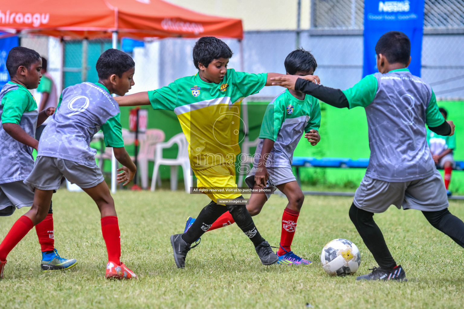 Day 3 of Milo Kids Football Fiesta 2022 was held in Male', Maldives on 21st October 2022. Photos: Nausham Waheed/ images.mv