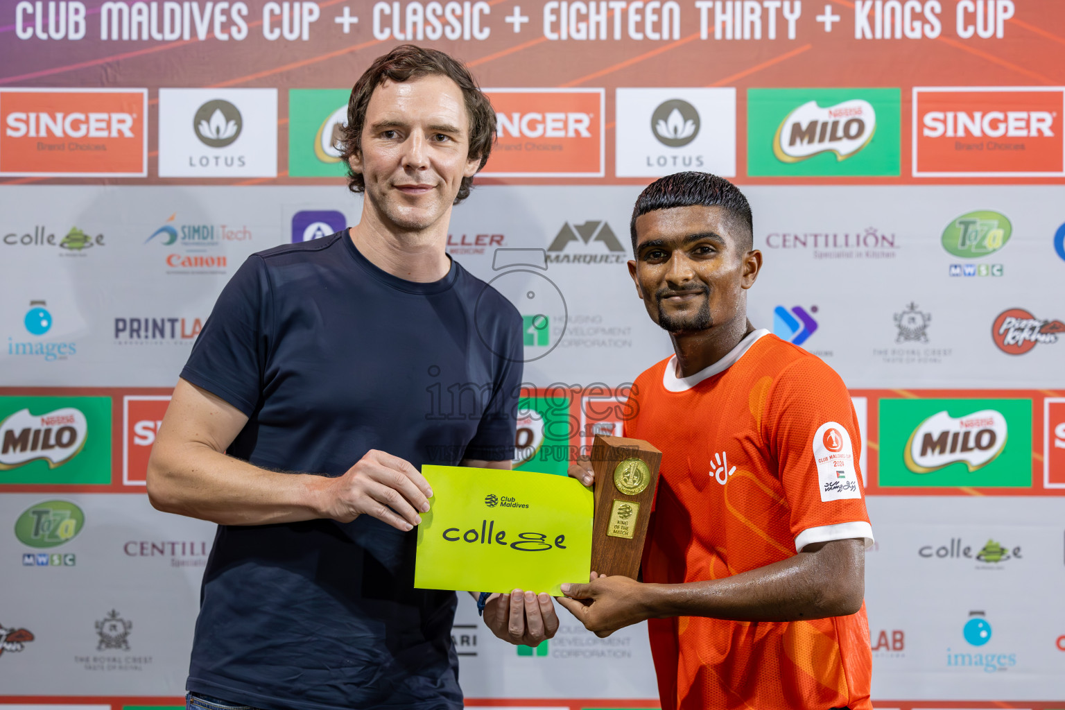 STELCO RC vs Dhiraagu in Club Maldives Cup 2024 held in Rehendi Futsal Ground, Hulhumale', Maldives on Wednesday, 2nd October 2024.
Photos: Ismail Thoriq / images.mv