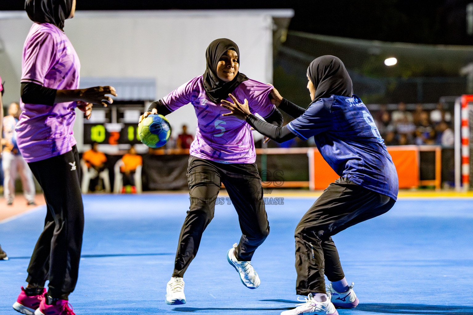 2nd Division Final of 8th Inter-Office/Company Handball Tournament 2024, held in Handball ground, Male', Maldives on Tuesday, 17th September 2024 Photos: Nausham Waheed/ Images.mv