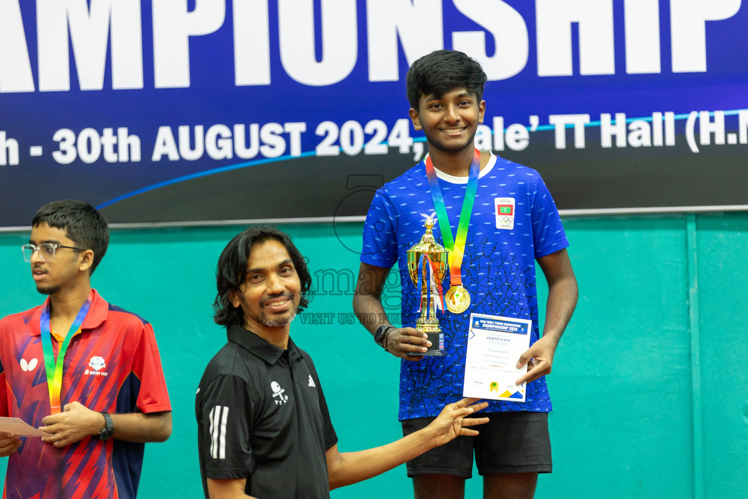 29th Table Tennis Association Championship 2024, 30th August 2024 at Male'TT Hall,Photos by Shuu Abdul Sattar