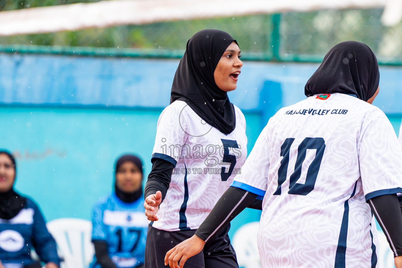 Club rising star academy vs Sports club city in Milo National Junior Volleyball Championship 2025 Day 2 was held on Sunday, 23rd November 2025 at Ekuveni Turf Court Male', Maldives. Photos: Nausham Waheed / images.mv