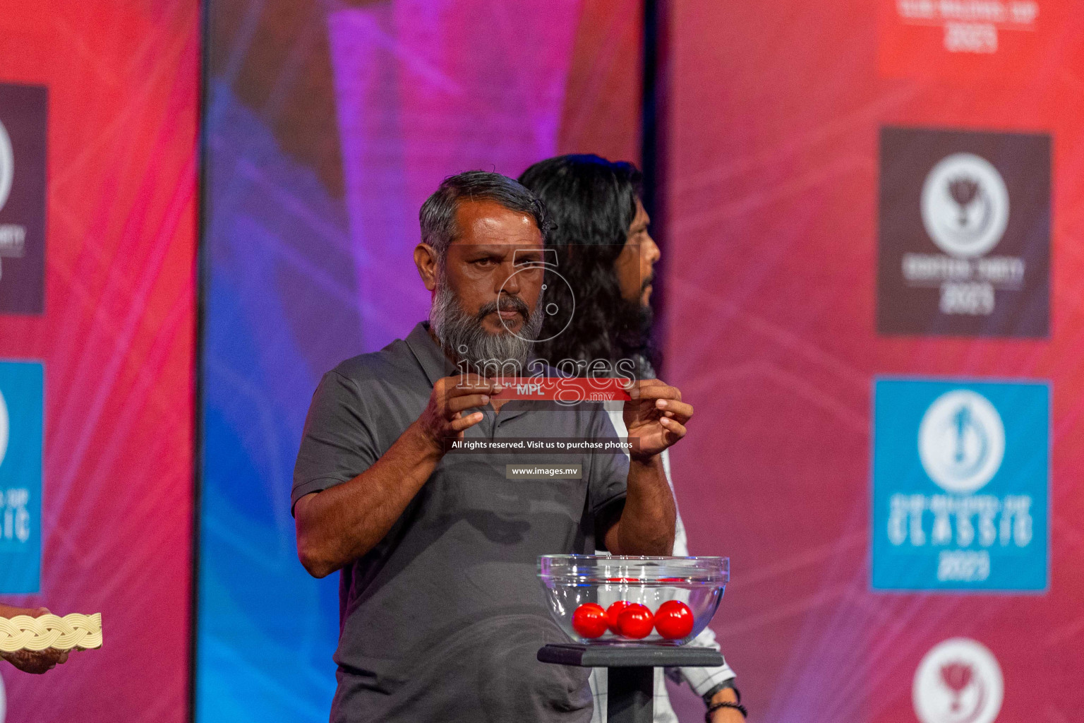 Draw ceremony of Club Maldives 2023 was held on Thursday, 6th July 2023 at PSM Studio in Male', Maldives.  Photos: Ismail Thoriq / images.mv