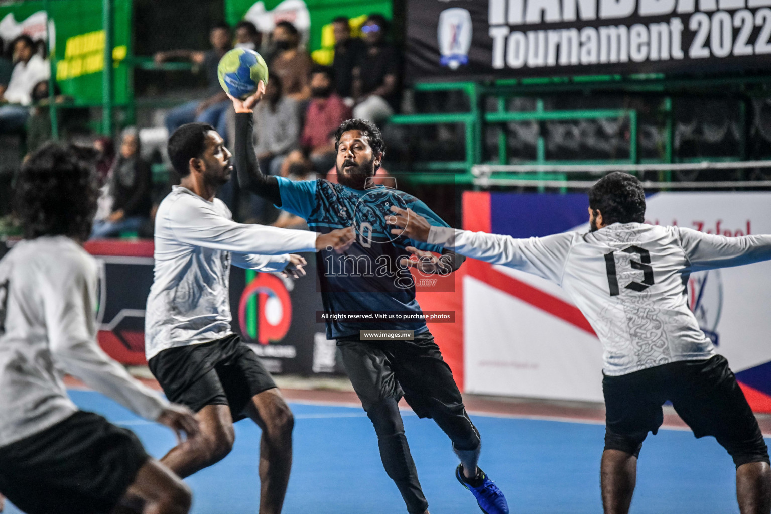 Day 10 of Milo 6th Inter Office Handball Tournament 2022 - Photos by Nausham Waheed