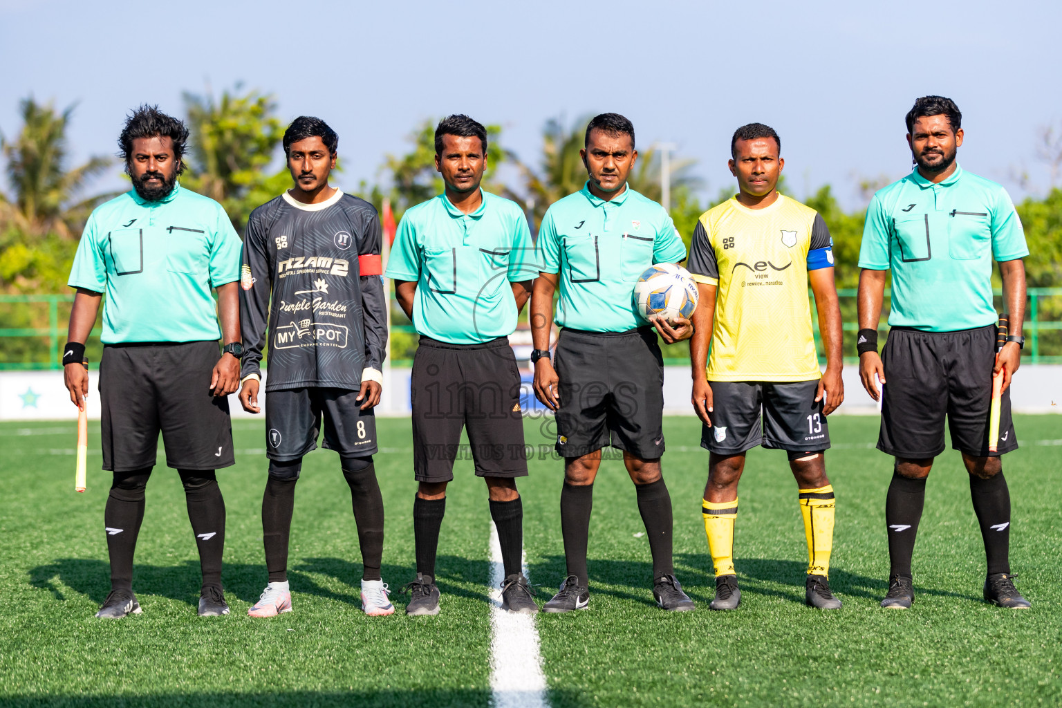 Kanmathi Juniors vs JT Sports from Manadhoo Council Cup 2024 in N Manadhoo Maldives on Wednesday, 21st February 2023. Photos: Nausham Waheed / images.mv