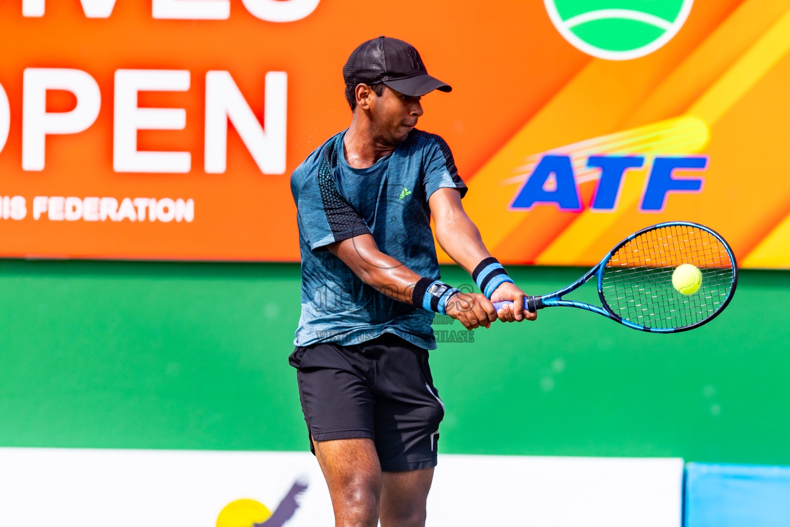 Day 5 of ATF Maldives Junior Open Tennis was held in Male' Tennis Court, Male', Maldives on Monday, 16th December 2024. Photos: Nausham Waheed/ images.mv