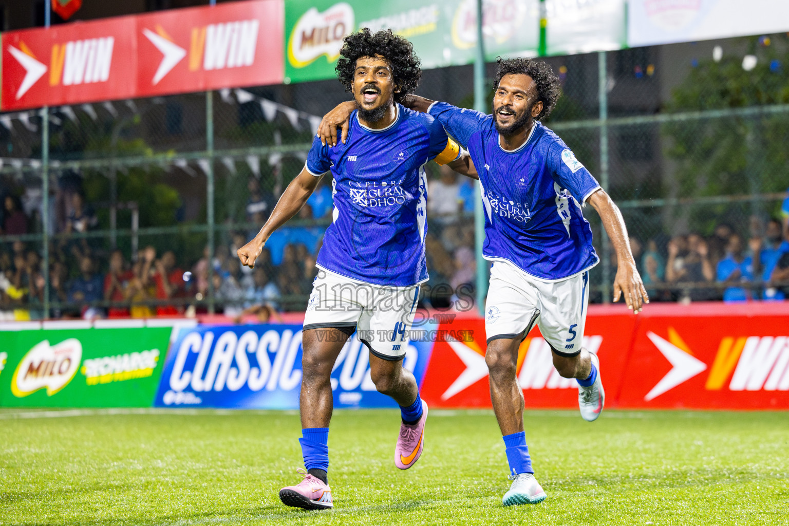 Male City Council (MCC) vs HPSN in Semi Final of Club Maldives Classic 2025 was held in Rehendi Futsal Ground, Hulhumale', Maldives on Wednesday, 1st October 2025. Photos: Ismail Thoriq / images.mv