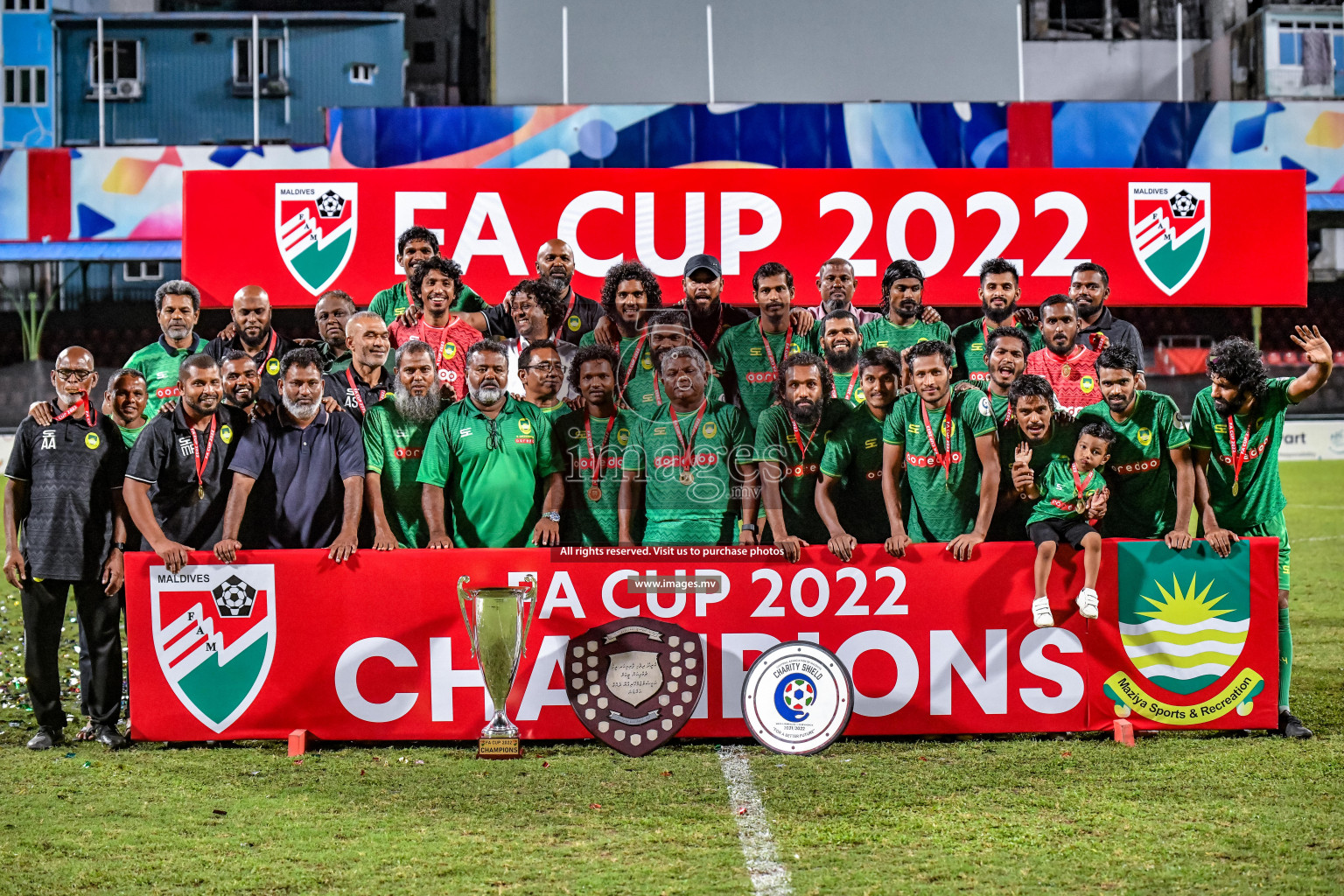 Maziya Sports & RC vs Club Valencia in the Finals of FA Cup 2022 on 22nd Aug 2022, held in National Football Stadium, Male', Maldives Photos: Nausham Waheed / Images.mv