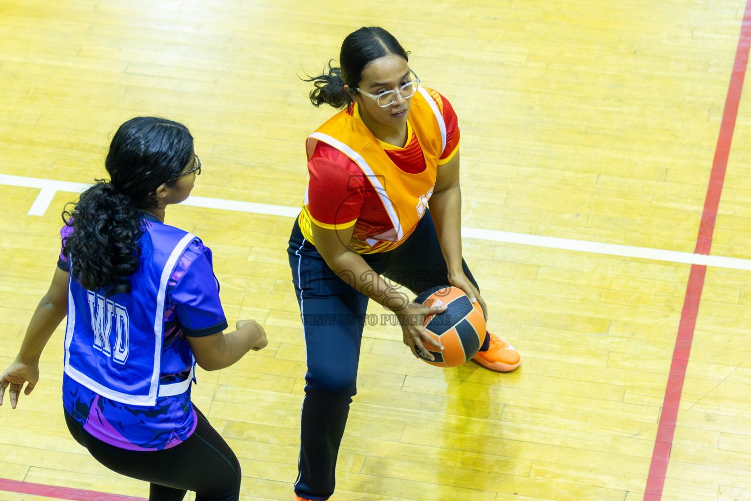 Day 4 of 21st National Netball Tournament was held in Social Canter at Male', Maldives on Saturday, 11th May 2024. Photos: Mohamed Mahfooz Moosa / images.mv