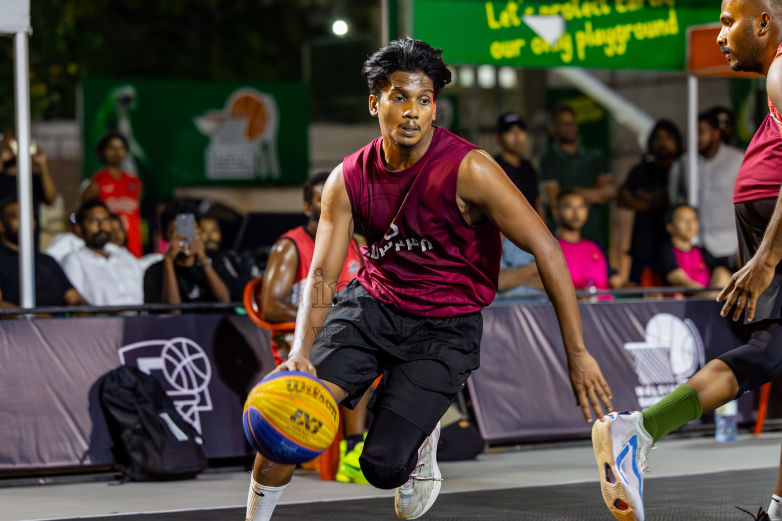 Day 7 of MILO Ramadan 3x3 Challenge 2024 was held in Ekuveni Outdoor Basketball Court at Male', Maldives on Monday, 18th March 2024.
Photos: Mohamed Mahfooz Moosa / images.mv