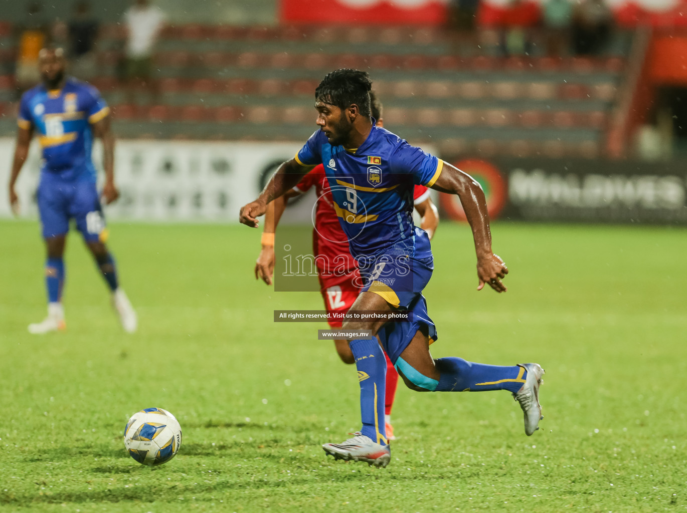 Nepal vs Sri Lanka in SAFF Championship 2021 held on 4th October 2021 in Galolhu National Stadium, Male', Maldives