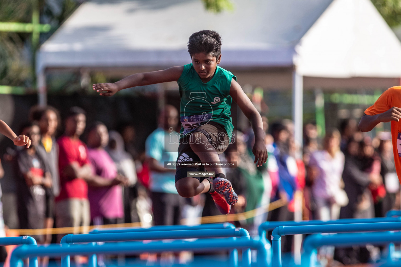 Day 4 of Inter-School Athletics Championship held in Male', Maldives on 26th May 2022. Photos by: Nausham Waheed / images.mv