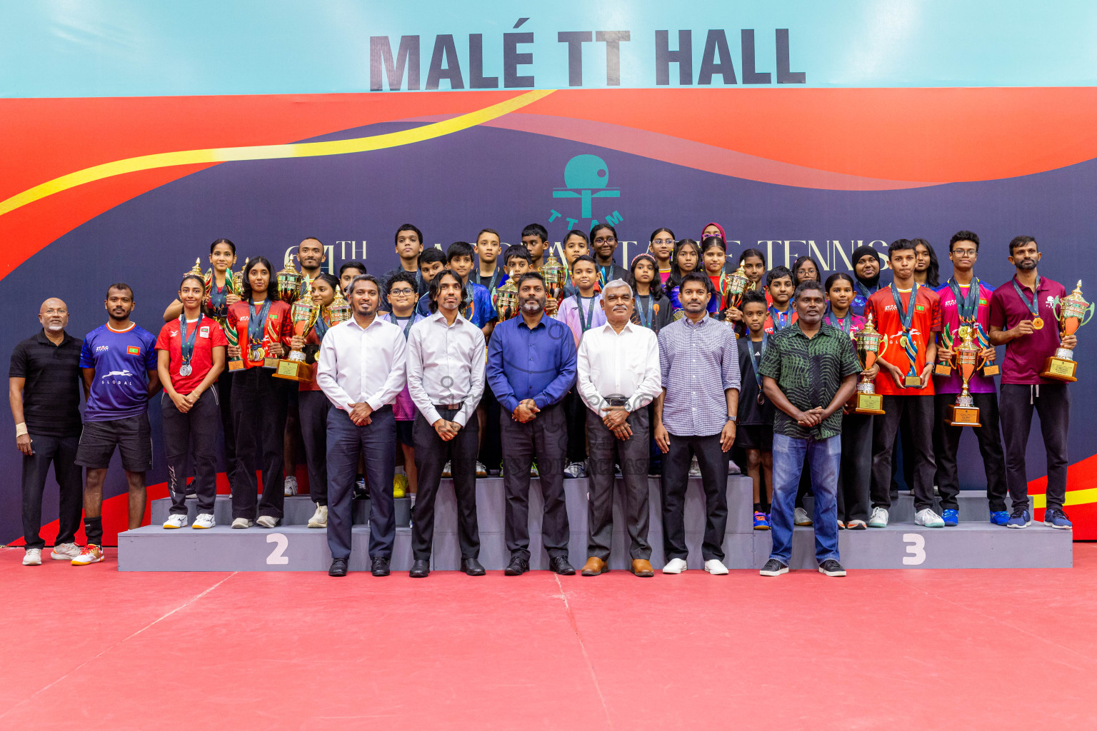 Final of 64th National Table Tennis Tournament 2026 was held in Male' TT Hall, Male', Maldives on Tuesday, 11th August 2026. Photos: Nausham Waheed, Hussain Zain Ali / images.mv