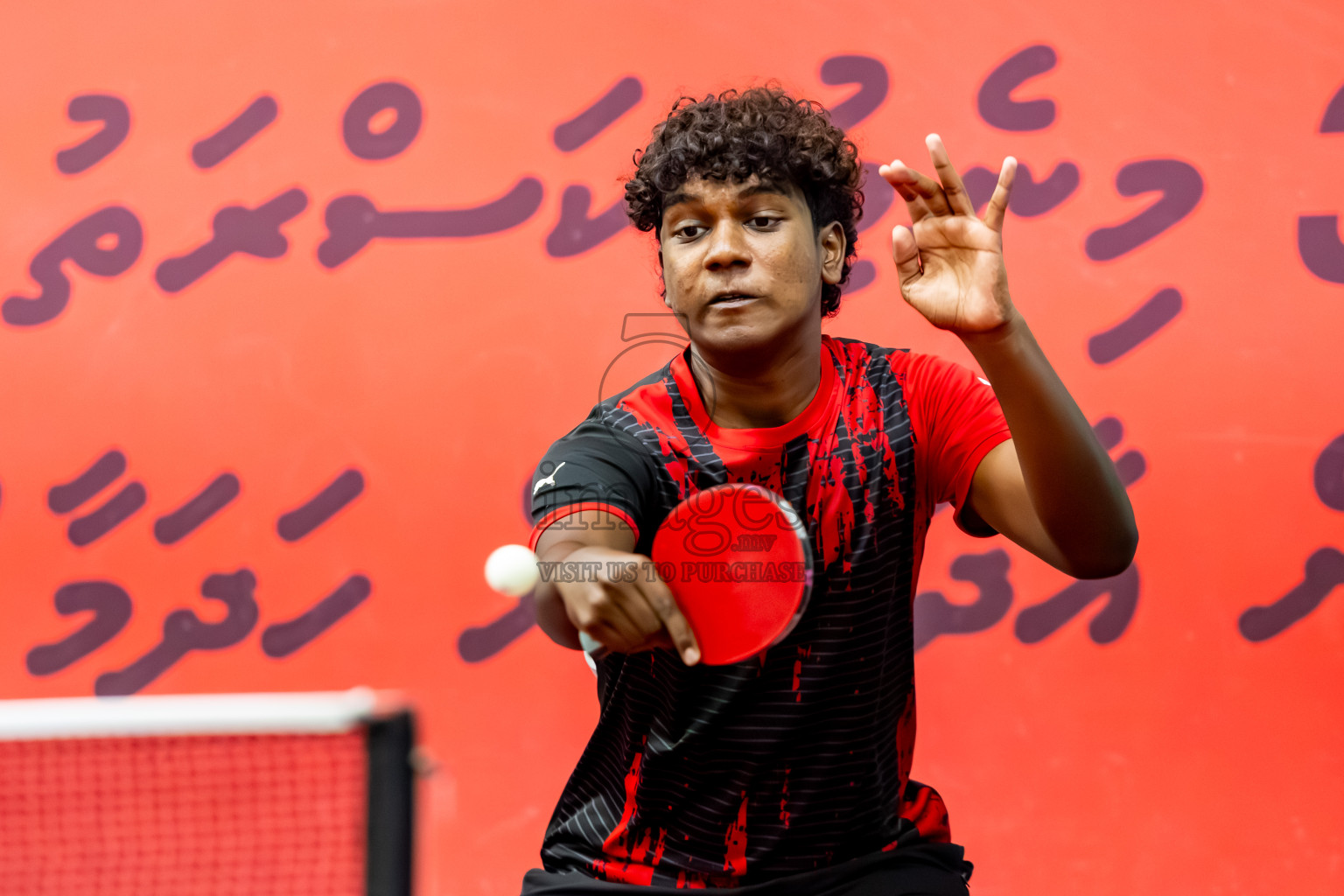 Day 2 of BML 63rd National Table Tennis Tournament 2025 was held on Tuesday, 26th August 2025 in Male' TT Hall, Male', Maldives. Photos: Nausham Waheed / images.mv